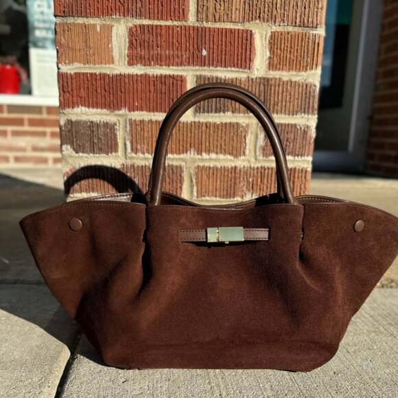 Saya Bag - An Italian bag made of genuine suede - Picture 7 of 14